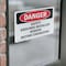 Signmission Safety Grounds Installed Remove Before Energizing Danger Sign, Vinyl Decal, 14in x 10in, 2PK OS-2PACK-DS-D-1014-L-2295 - alternate 6